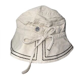 REI Bucket Hat Sun Cap Size S/M Drawstring Poseable Brim Safari Hiking Fishing